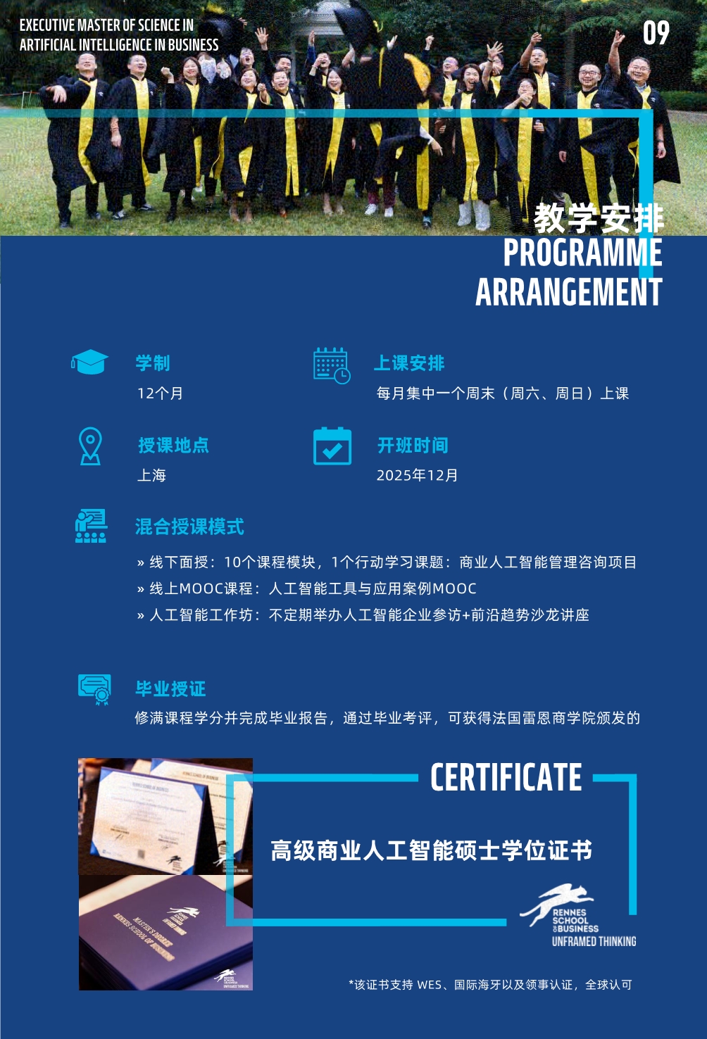 法国雷恩商学院人工智能硕士MAIB