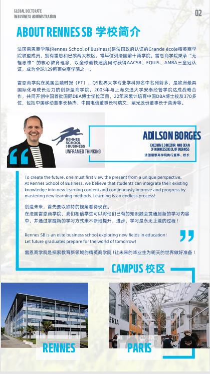 法国雷恩商学院机器人与人工智能方向DBA