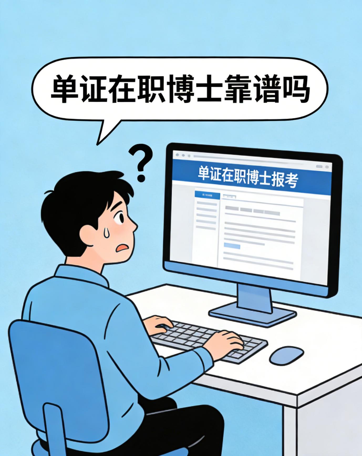 单证在职博士靠谱吗？含金量真的不低