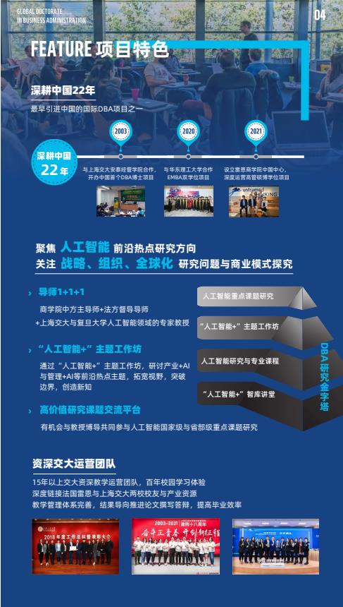 机器人与人工智能方向-全球工商管理博士（GDBA in R&Al）简章-法国雷恩商学院