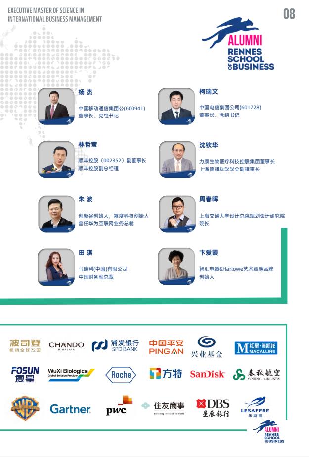 EMSclBM高级国际工商管理硕士简章-法国雷恩商学院