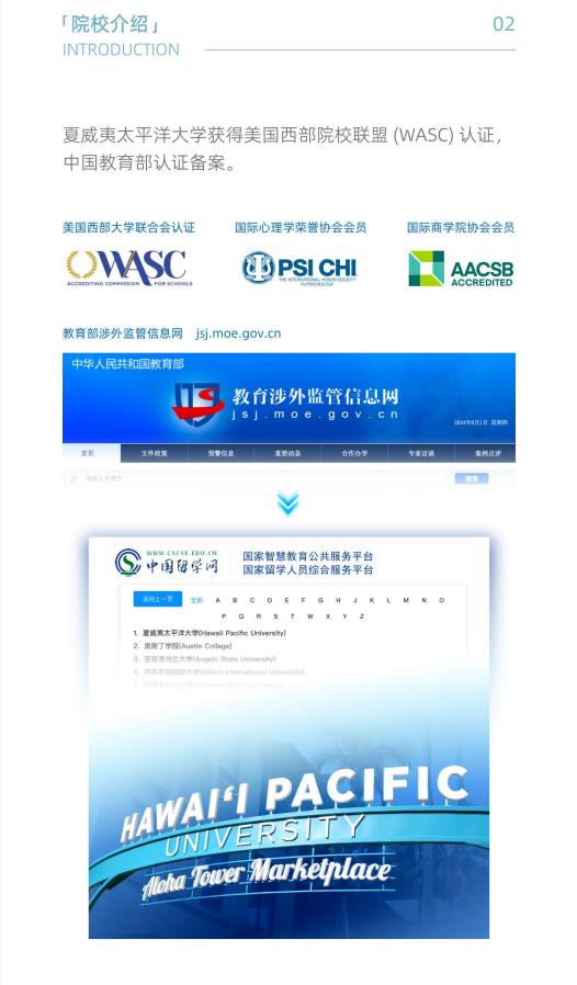 美国夏威夷太平洋大学心理学硕士简章