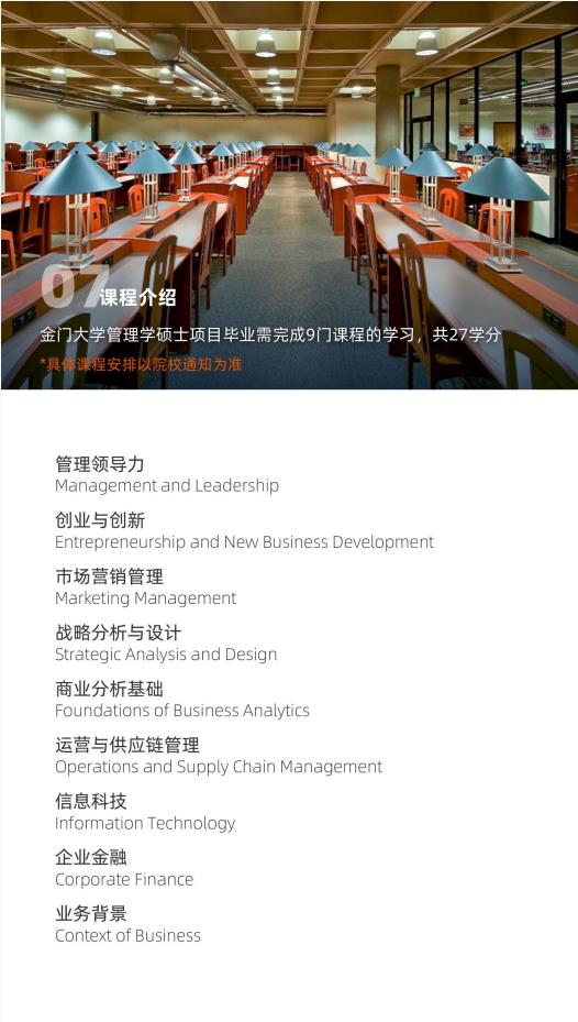 美国金门大学管理学硕士GGU MOM简章