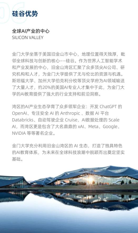 美国金门大学人工智能硕士GGU MSAI简章