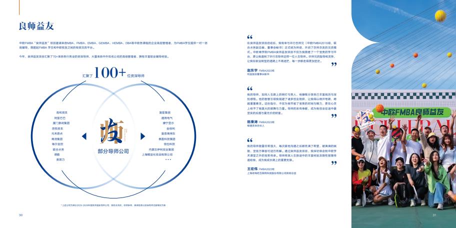 中欧金融MBA课程介绍手册