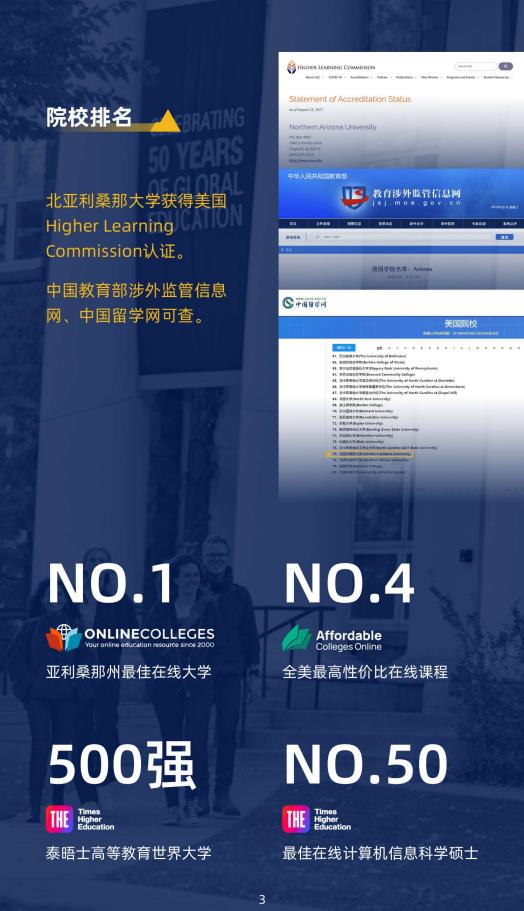 美国北亚利桑那大学计算机信息技术硕士NAUMC