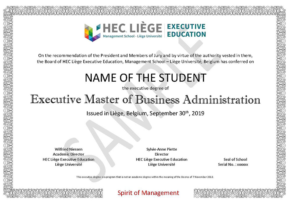 HEC比利时列日大学EMBA HEC比利时列日大学EMBA